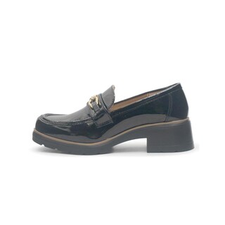 Foto 6 | Foto 6 | Mocasin Greenlove Para Mujer Formal Con Plataforma Slip On Negro