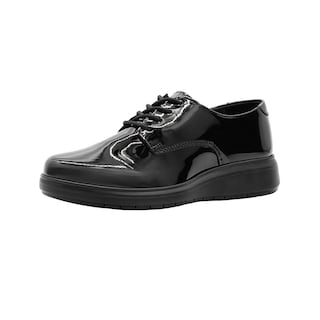 Foto 4 | Foto 4 | Derbby Para Mujer Greenlove Color Charol Negro Casual Negro