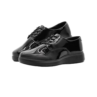 Foto 6 | Foto 6 | Derbby Para Mujer Greenlove Color Charol Negro Casual Negro