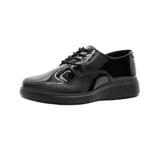 Foto 4 | Foto 4 | Derbby Para Mujer Greenlove  Color Charol Negro Casual Negro