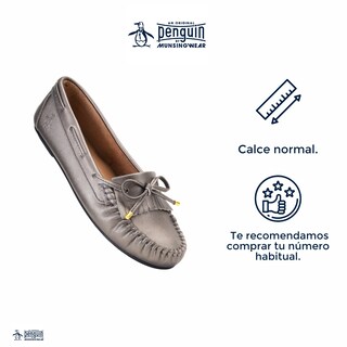 Foto 4 | Foto 4 | Mocasín Original Penguin Style Celina Plomo Para Mujer