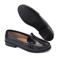 Mocasín Original Penguin Style Bruna Negro Para Mujer