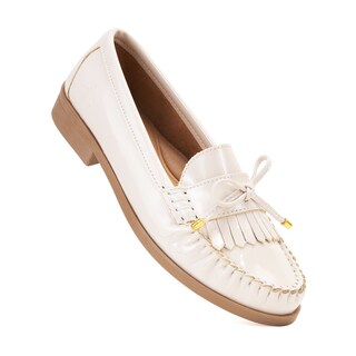 Foto 8 | Foto 8 | Mocasín Original Penguin Style Malva Hueso Para Mujer