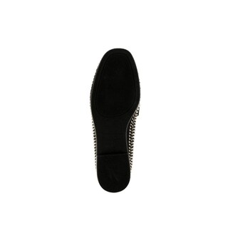 Foto 7 | Foto 7 | Mocasines Loafer Moda Flat Brillos Para Mujer Walki Valeria Negro