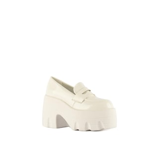 Foto 2 | Foto 2 | Mocasines Loafer Moda Plataforma 11cm De Mujer Walki Gianna Blanco