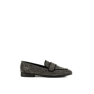 Foto 1 | Foto 1 | Mocasines Loafer Moda Flat Brillos Para Mujer Walki Valeria Negro