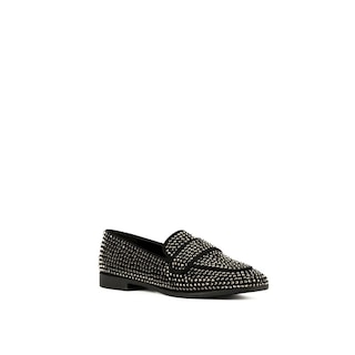Foto 3 | Foto 3 | Mocasines Loafer Moda Flat Brillos Para Mujer Walki Valeria Negro