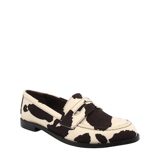 Foto 2 | Foto 2 | Mocasín Loafer Para Dama Con Estampado De Vaca Natalia