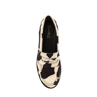 Foto 6 | Foto 6 | Mocasín Loafer Para Dama Con Estampado De Vaca Natalia