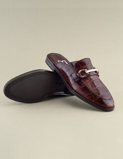 Foto 7 | Foto 7 | Zapato Tipo Mule Café Para Mujer Con Adorno Metálico