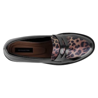 Foto 3 | Foto 3 | Mocasines Exterior Piel Vegana Color Negro Para Mujer De Rbcollection