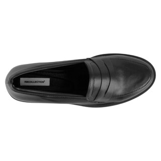 Foto 3 | Foto 3 | Mocasines Exterior Piel Vegana Color Negro Para Mujer De Rbcollection
