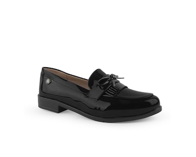 Foto 1 | Foto 1 | Mocasin Color Negro Moño Material Charol