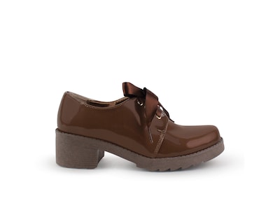 Foto 2 | Foto 2 | Mocasin Color Cafe Liston Material Charol