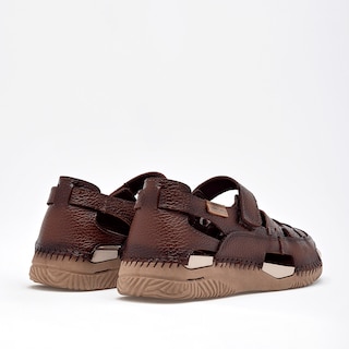 Foto 5 | Foto 5 | Lobo Solo Zapato De Horma Cómoda Para Mujer Café