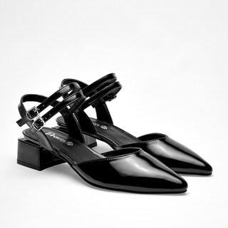 Foto 2 | Foto 2 | Pravia Zapatos Para Mujer Negro Charol