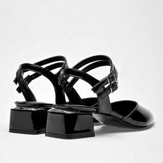 Foto 5 | Foto 5 | Pravia Zapatos Para Mujer Negro Charol