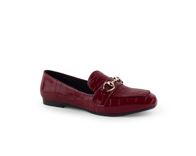 Foto 1 | Foto 1 | Mocasin Color Vino Herraje Material Sintetico