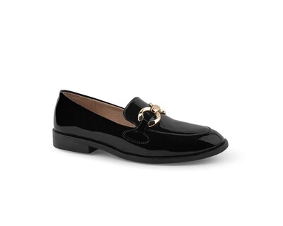 Foto 1 | Foto 1 | Mocasin Color Negro Herraje Material Charol