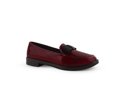 Foto 1 | Foto 1 | Mocasin Color Vino Moño Material Charol