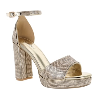 Foto 3 | Foto 3 | Roze Tacones Plataforma Gold Para Mujer