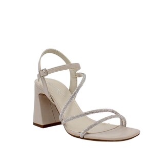 Foto 2 | Foto 2 | Sandalia De Tacón Ancho Bajito Para Fiesta Con Tiras De Pedrería Senties Nadia