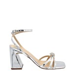 Sandalia De Tacón Ancho Bajito De Tiras Para Fiesta Senties Valeria