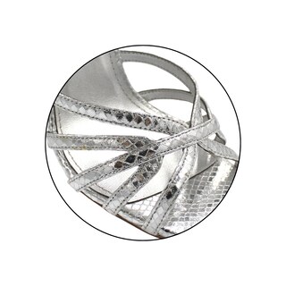 Foto 7 | Foto 7 | Sandalia De Tacón De Tiras Elegante Para Dama Roxana