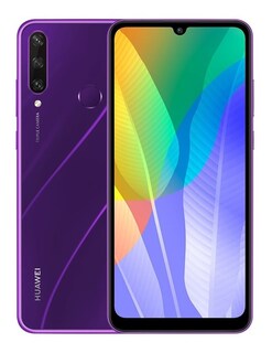 Foto 1 | Foto 1 | Celular Huawei Y6P 64gb 3gb Ram Triple Cámara Púrpura Reacondicionado