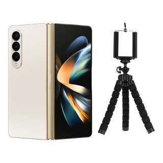 Foto 1 | Foto 1 | Celular Samsung Galaxy Z Fold 4 256gb Beige Reacondicionado + Trípode