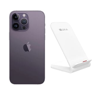 Foto 1 | Foto 1 | iPhone 14 Pro Max Reacondicionado 128gb Morado + Base Cargador