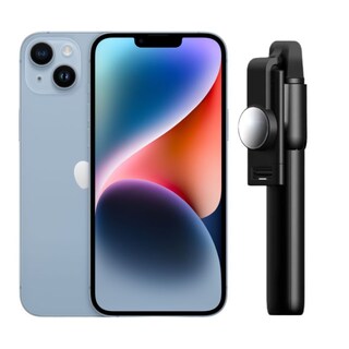 Foto 1 | Foto 1 | Celular iPhone 14 128GB Azul E-sim Reacondicionado + Bastón Bluetooth