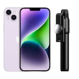 Iphone 14 128gb Lila E-sim Reacondicionado + Bastón Bluetooth