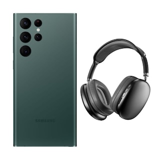 Foto 1 | Foto 1 | Samsung S22 Ultra 512gb Verde Reacondicionado + Diadema Genérica
