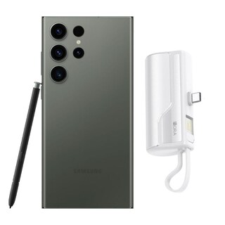 Foto 1 | Foto 1 | Galaxy S23 Ultra 256gb Verde Reacondicionado + Mini Power Bank