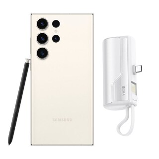 Foto 1 | Foto 1 | Galaxy S23 Ultra 512gb Beige Reacondicionado + Mini Power Bank