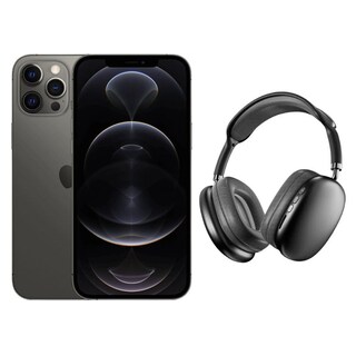 Foto 1 | Foto 1 | Iphone 12 Pro Max 128gb Gris Reacondicionado + Diadema Genérica