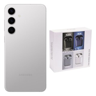 Foto 1 | Foto 1 | Galaxy S24 256gb Gris Reacondicionado + Audífonos Genéricos