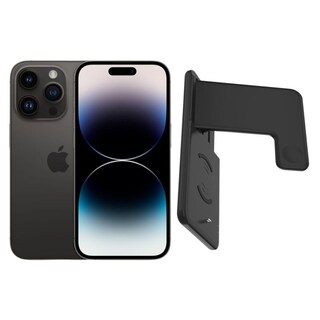 Foto 1 | Foto 1 | Iphone 14 Pro 128gb Negro E-sim Reacondicionado + Soporte Cargador