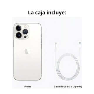 Foto 5 | Foto 5 | Celular Apple iPhone 13 Pro Max Plata 128gb Reacondicionado