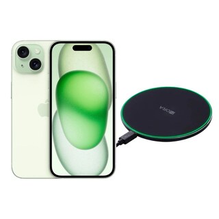 Foto 1 | Foto 1 | Iphone 15 128gb Verde Chip Reacondicionado + Cargador Genérico