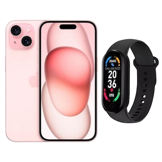 Foto 1 | Foto 1 | Iphone 15 128gb Rosa E-sim Reacondicionado + Brasalete Genérico