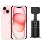 iPhone 15 128 GB Rosa Reacondicionado Grado A + Estabilizador Portátil