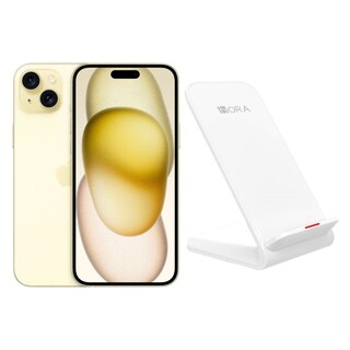 Foto 1 | Foto 1 | Iphone 15 128gb Amarillo Chip Reacondicionado + Base Cargador