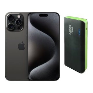 Foto 1 | Foto 1 | Iphone 15 Pro 128gb Negro E-sim Reacondicionado + Power Bank 10,000mah