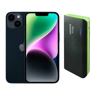 Foto 1 | Foto 1 | Iphone 14 Plus 128gb Negro Chip Reacondicionado + Power Bank 10,000mah