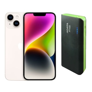 Foto 1 | Foto 1 | Iphone 14 Plus 128gb Blanco Chip Reacondicionado + Power Bank 10,000mah