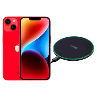 Foto 1 | Foto 1 | Iphone 14 Plus 128gb Rojo Chip Reacondicionado + Cargador Genérico