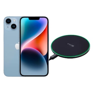 Foto 1 | Foto 1 | Iphone 14 Plus 128gb Azul E-sim Reacondicionado + Cargador Genérico