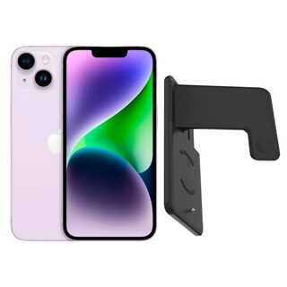 Foto 1 | Foto 1 | Iphone 14 Plus 128gb Morado E-sim Reacondicionado + Soporte Cargador